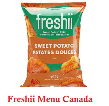 Freshii Menu Canada