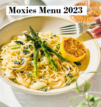 Moxies Menu